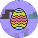 Ostern Ei Dekoriert Symbol