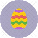 Ostern Ei Dekoriert Symbol