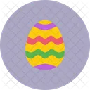 Ostern Ei Dekoriert Symbol
