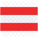 Österreich Flagge  Symbol