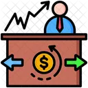 OTC Handel Markt Schalter Symbol