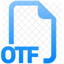 Filetype Otf File Icon