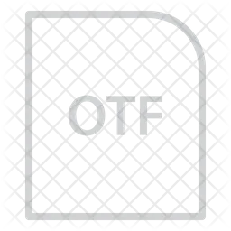 OTF-Datei  Symbol