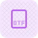 OTF-Datei  Symbol