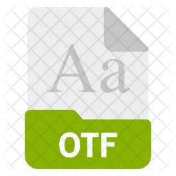 Otf file  Icon