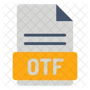 OTF file  Icon