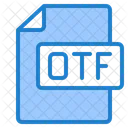Otf File Otf File Format Icon