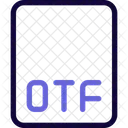 Otf File  Icon