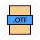 Otf File Otf File Format Icon