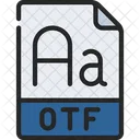 Otf File  Icon