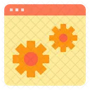 Web Otimizacao Configuracao Web Ícone