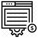 Desenvolvimento Web Otimizacao Web Configuracao Web Ícone