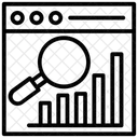 Analise De Mercado Desenvolvimento De Negocios Monitoramento De Marketing Empresarial Ícone