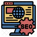 Otimização de SEO  Ícone