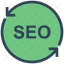 SEO Atualizacao Mecanismo De Pesquisa Ícone