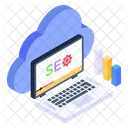 Otimizacao De SEO SEO On Line Otimizacao De Mecanismos De Pesquisa Ícone