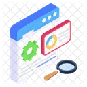 Otimizacao De Mecanismo Otimizacao De SEO Gerenciamento De SEO Ícone