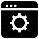 Otimizacao De Sites Desenvolvimento Web Configuracao Web Ícone