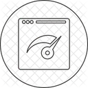 Otimizacao De Velocidade Otimizacao De Velocidade Velocimetro Ícone