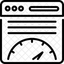 Otimizacao Da Velocidade Da Pagina Velocidade Otimizacao Ícone