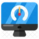 Otimizacao Da Velocidade Do Sistema Teste De Velocidade Da Internet Teste De Velocidade Online Ícone