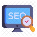 SEO Mecanismo De Pesquisa SEO Otimizado Ícone