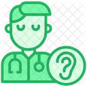 Otolaryngologist Doctor Health Care Icon