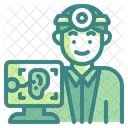 Otolaryngologist Ear Profession Icon