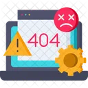 Caer 404  Icono