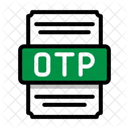OTP オープンドキュメント プレゼンテーション テンプレート  アイコン
