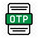 Otp opendocument presentation template  Icon