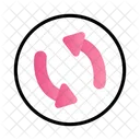 Otra Vez Recarga Flecha Icono