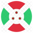 Burundi Nacional Pais Icono