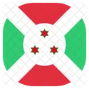 Burundi Nacional Pais Icono