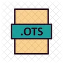 Ots File Ots File Format Icon