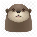 Otter Animal Mammal Icon