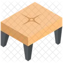 Ottoman Furniture Footrest Couch Icon