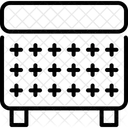 Ottomane Gepolstert Sofa Symbol