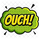 Ouch Speech Bouble Chat Bouble Icon