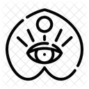 Ouija Board Spooky Pointing Icon
