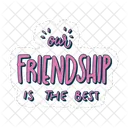 Our friendship is the best  Icon