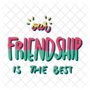 Our Friendship Is The Best Friendship Besties Icon