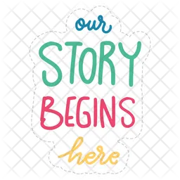 Our story begin here  Icon