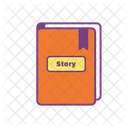 Story Book Reading Icon