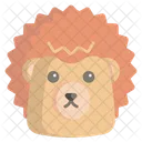 Ourico Animal Personagem Ícone