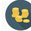 Ouro Biscoitos Moeda Icon