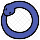 Ouroboros Snake Celestial Icon