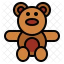 Nounours Ours En Peluche Ours Icône