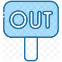Out Exit Gate Icon