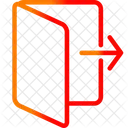 Out Exit Logout Icon